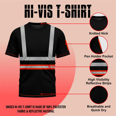 Toro Activa Hi-Vis Workwear TShirt T104 TORO ACTIVA