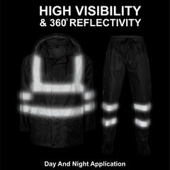 Toro Activa Lightweight Hi-Vis Rainsuit -  RS105