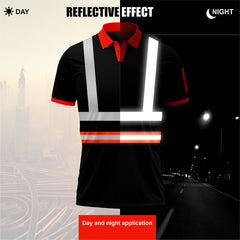 Toro Activa High Visibility Safety Work Wear Short Sleeve Polo Shirt P104 TORO ACTIVA