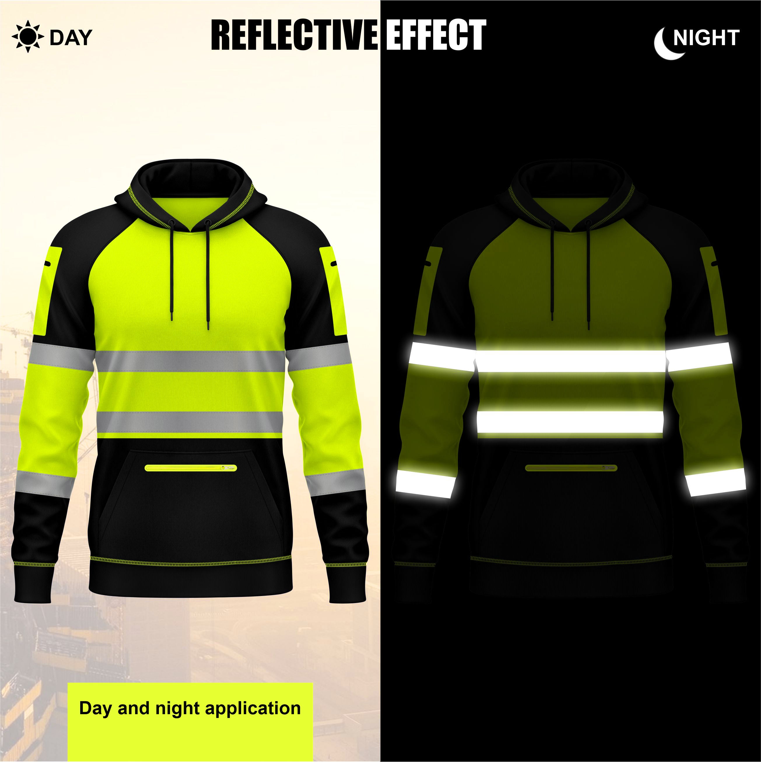 Toro Activa Hi-Vis Pullover Fleece Hoodie 1002 TORO ACTIVA