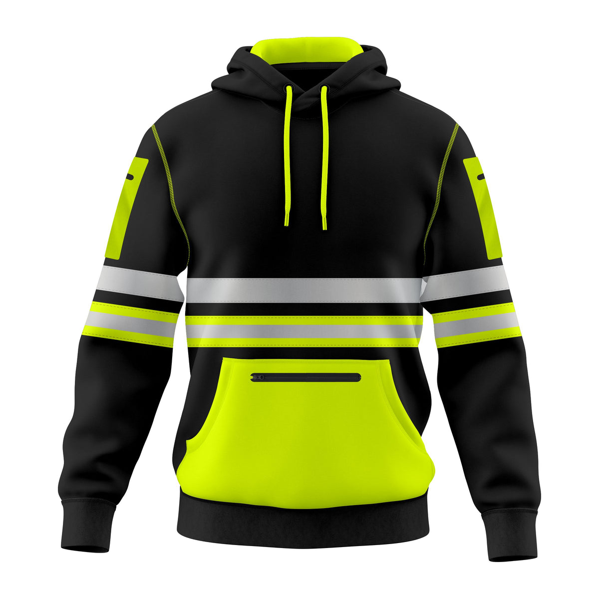 Toro Activa 1006 HiVis Black/Yellow Pullover Hoodie