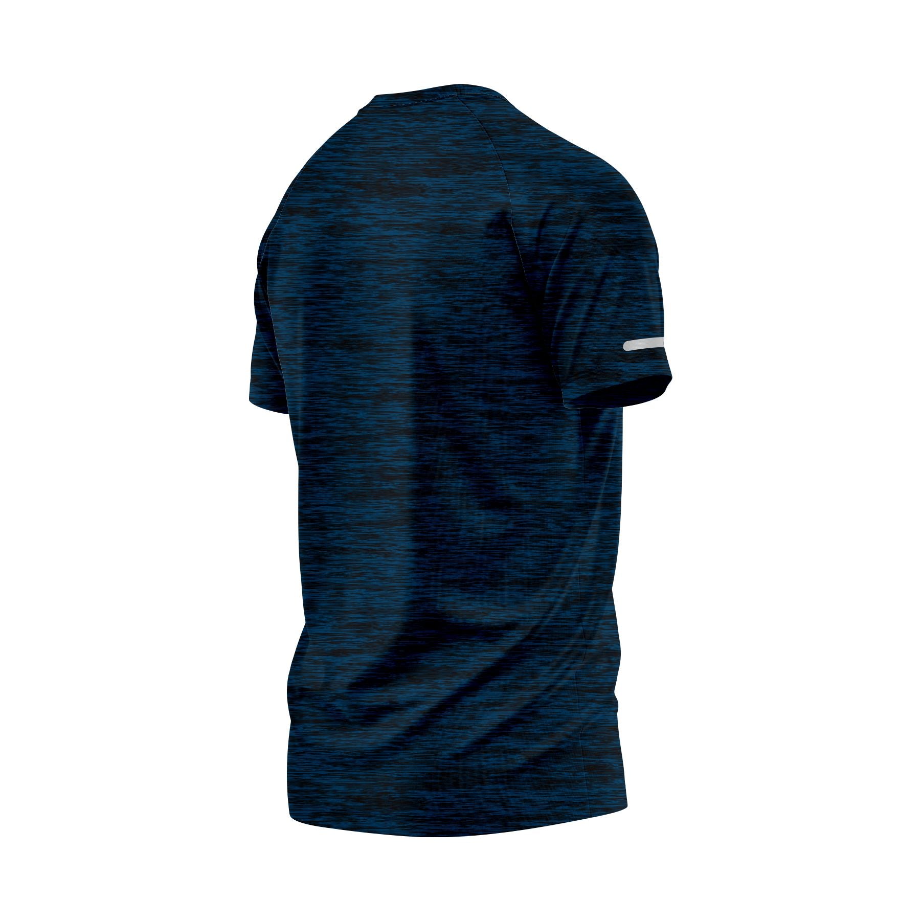 Toro Activa Men Short Sleeve T-Shirts Workout Melange Marl Blue