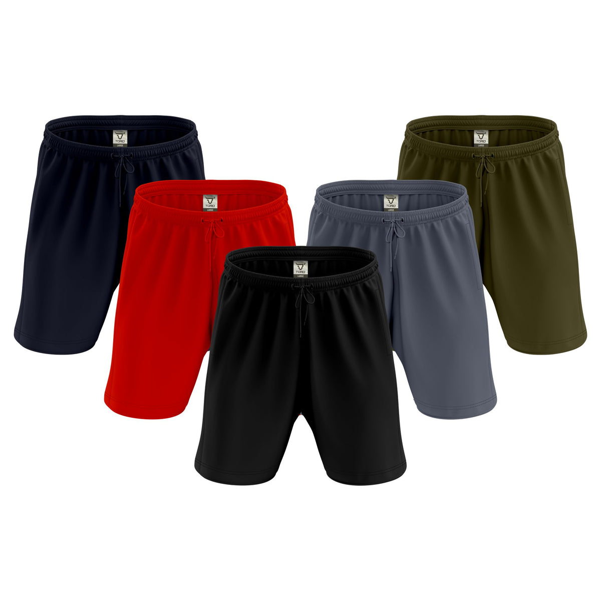 Toro Activa Mens Shorts Pack of 5