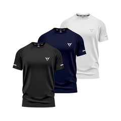 Toro Activa Performance Shirts - Pack of 3 Black Navy White TORO ACTIVA