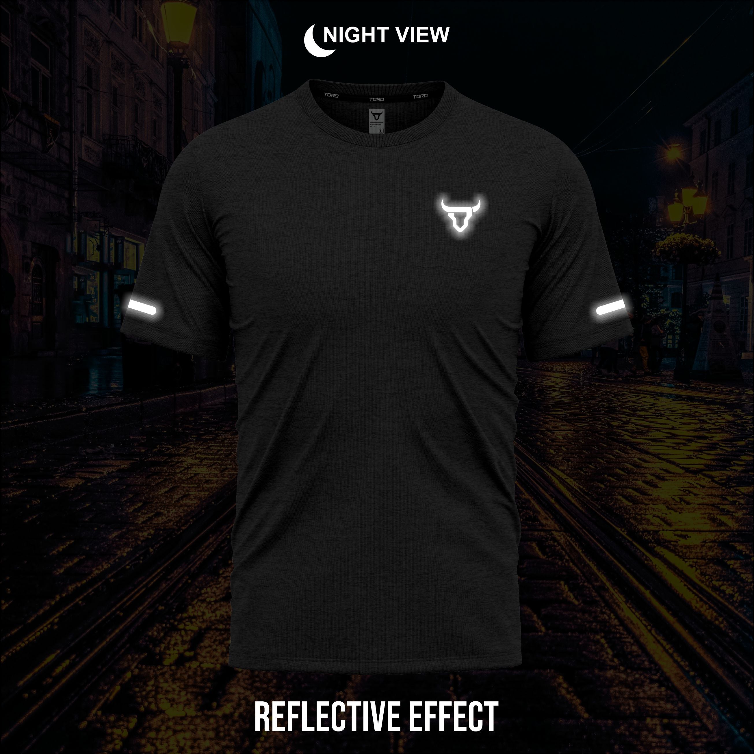 Toro Activa Kids Short Sleeve Dry-fit Shirt Cationic Black