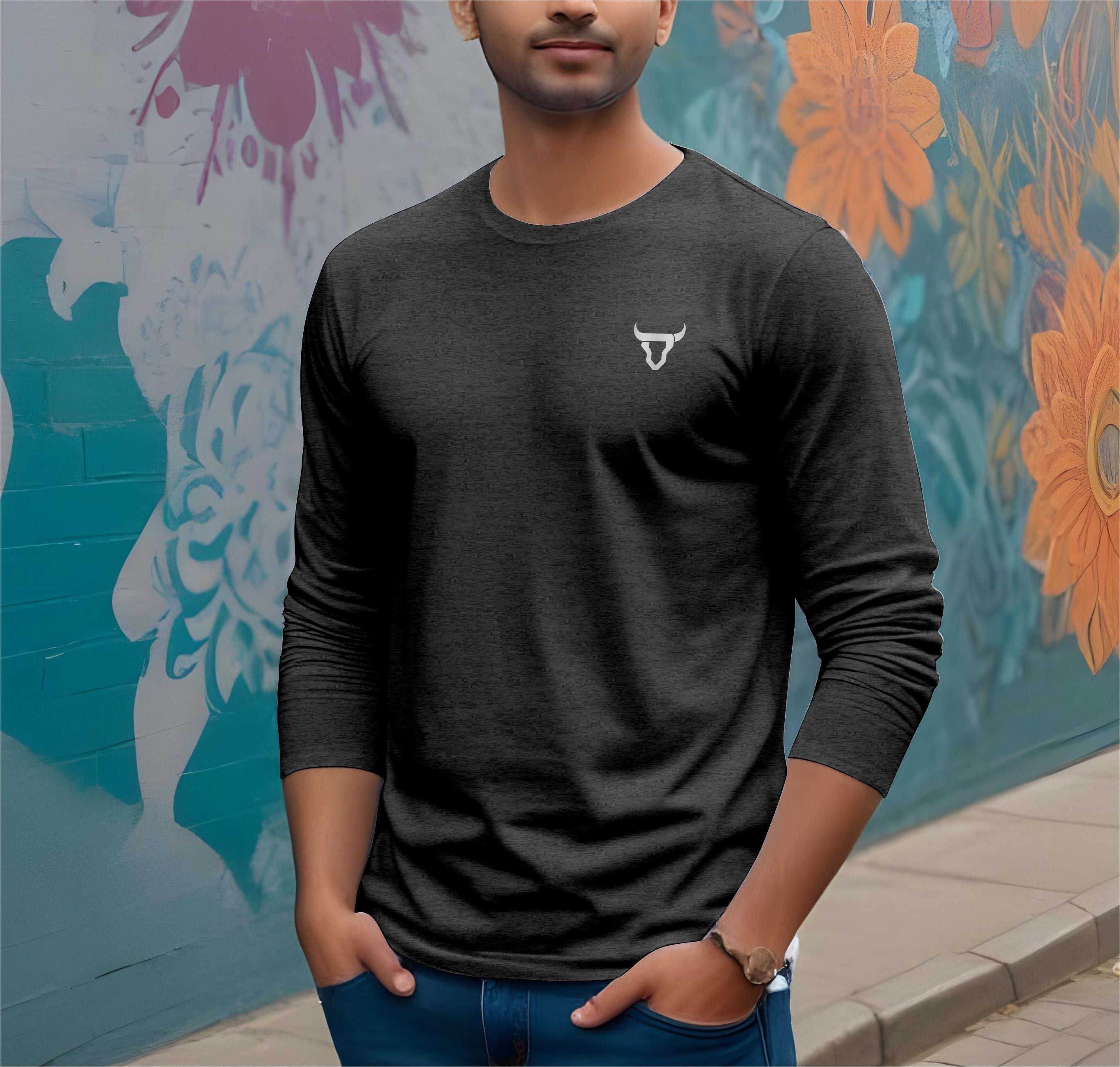 Toro Activa Mens Full Sleeve Dry-fit Shirt CBlack