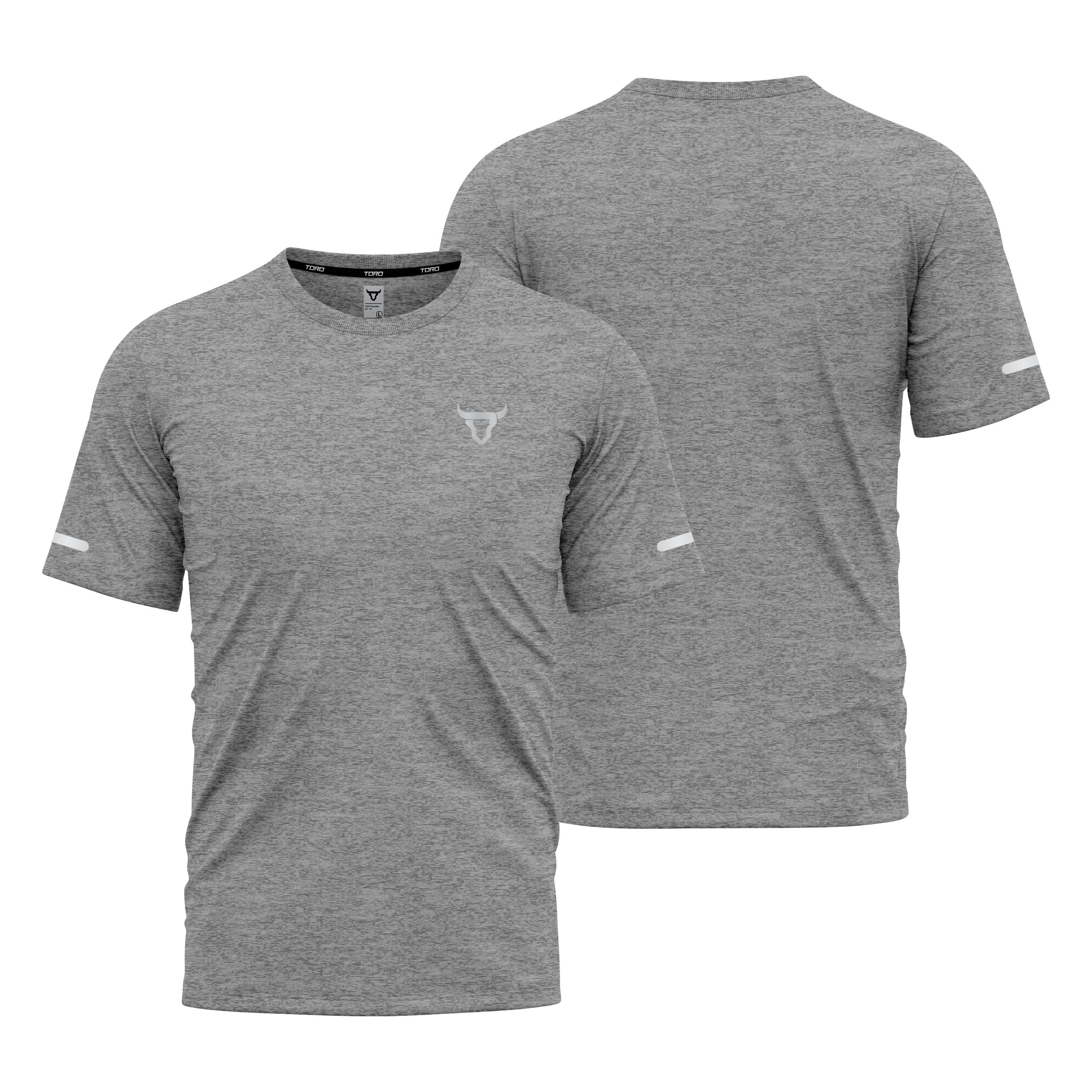 Toro Activa Kids Short Sleeve Dry-fit Shirt Cationic Grey