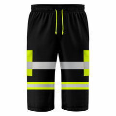 Toro Activa Hi-Vis Fleece Shorts SH104 Yellow Black TORO ACTIVA