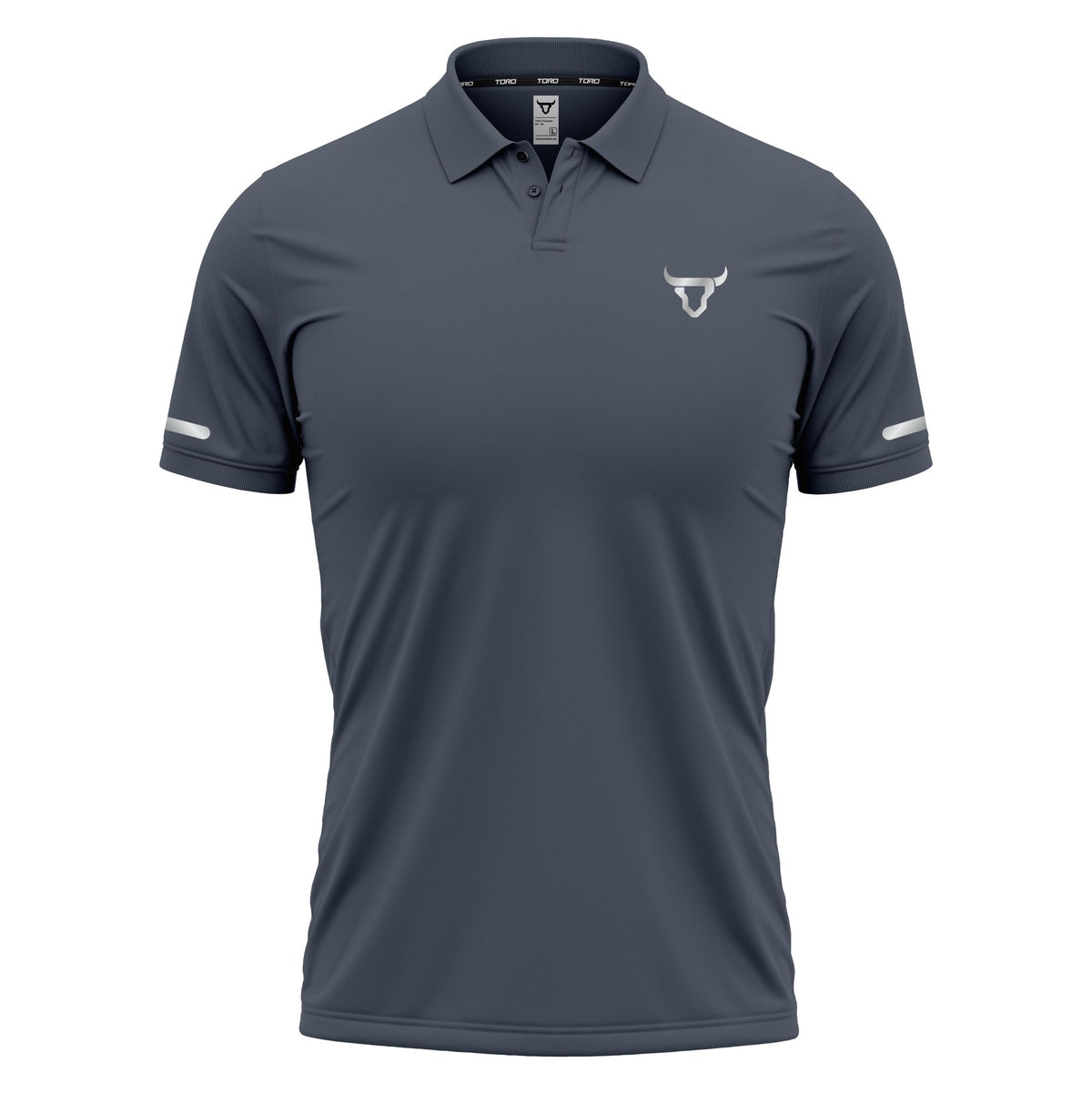 Toro Activa Mens Short Sleeve Polo Shirt Dark Grey