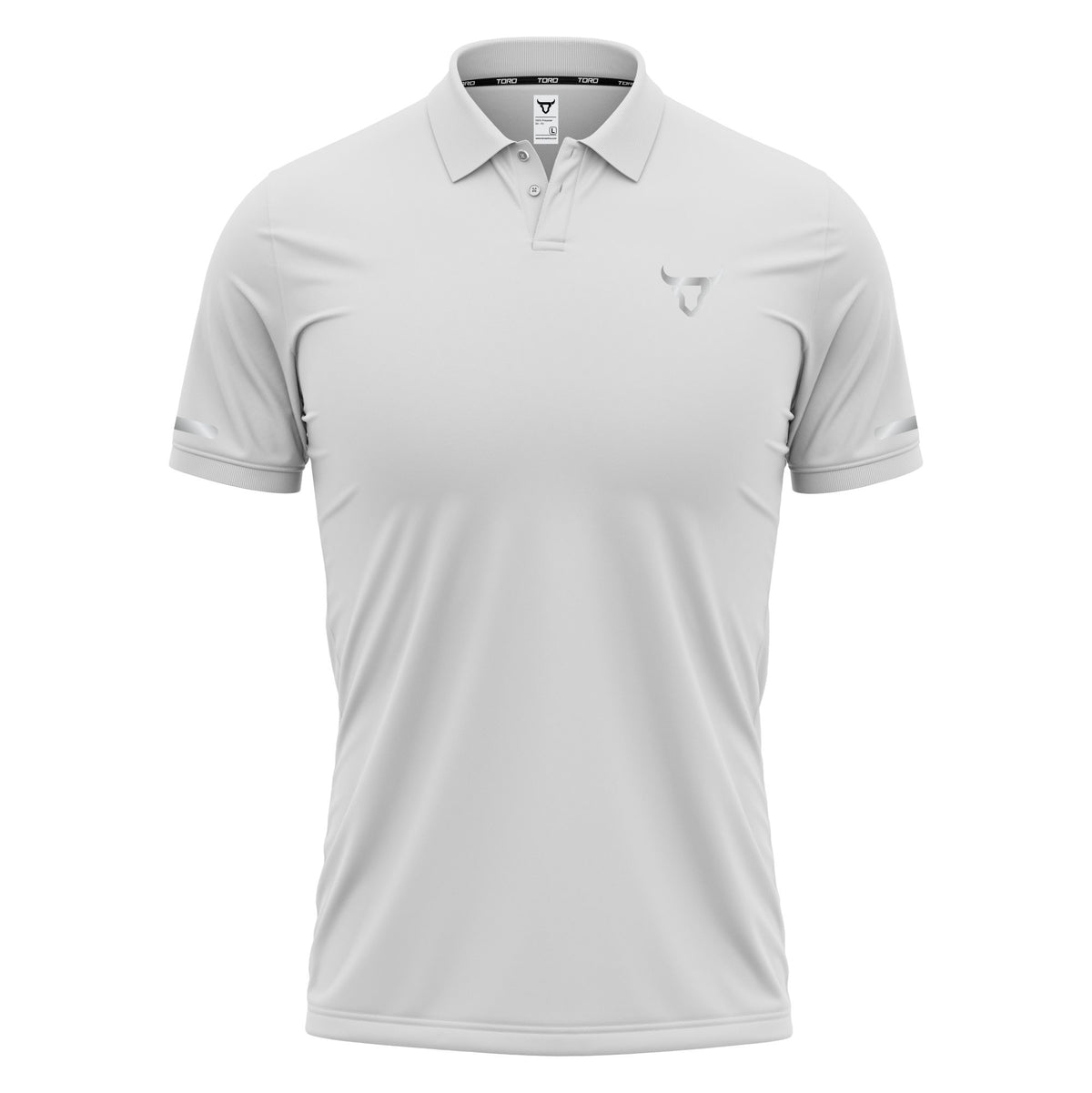 Toro Activa Mens Short Sleeve Polo Shirt White