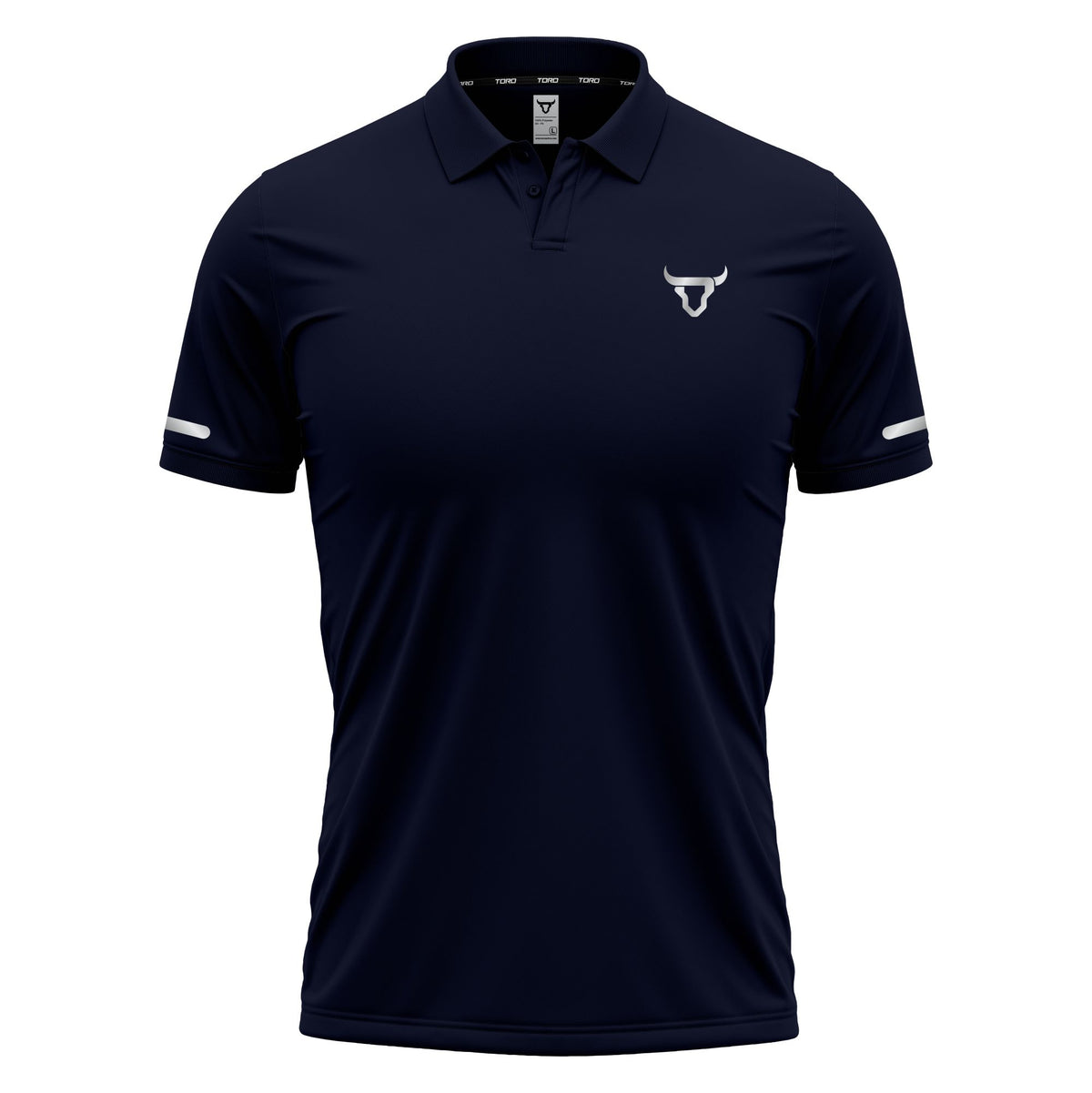 Toro Activa Mens Short Sleeve Polo Shirt Navy Blue
