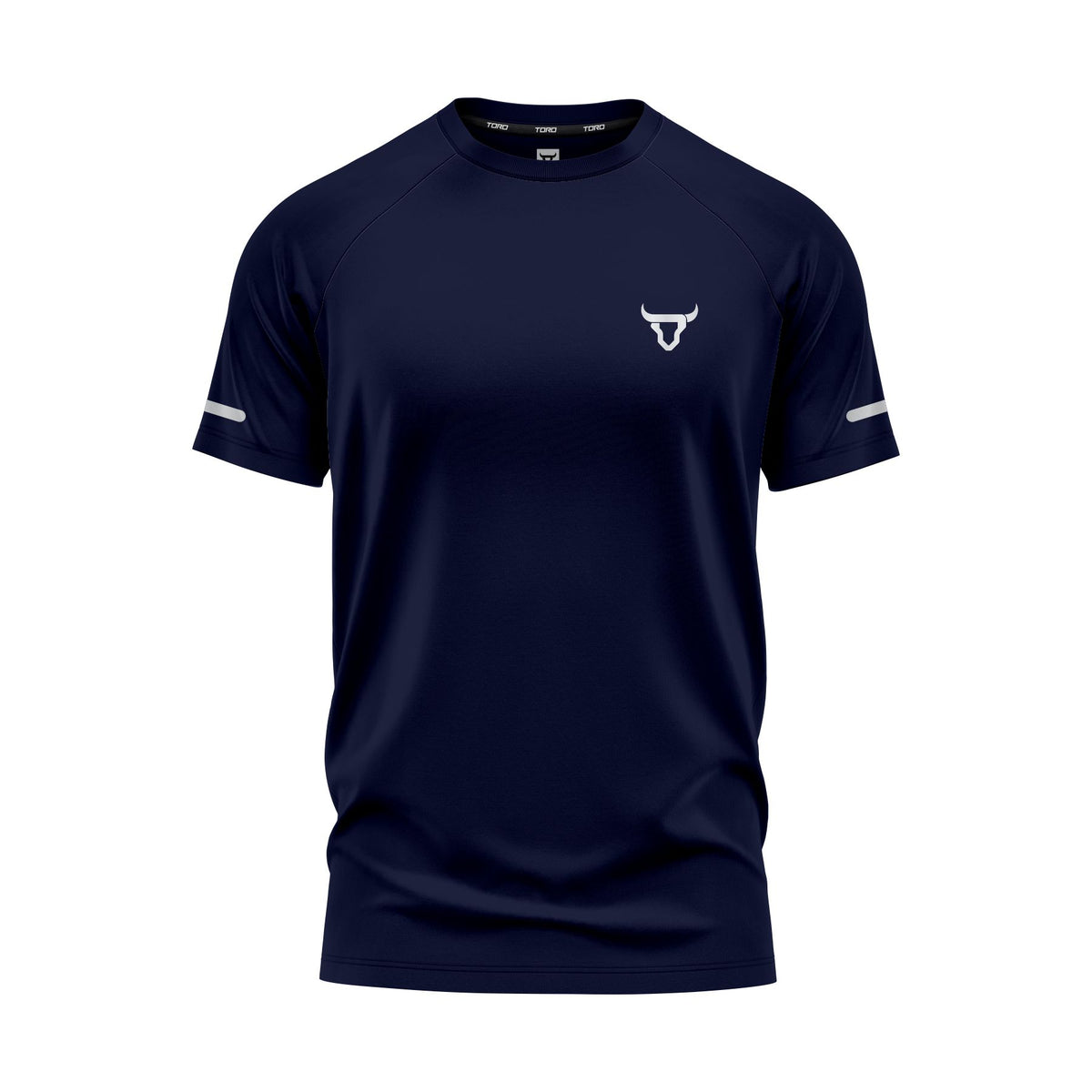 Toro Activa Men Short Sleeve T-Shirts Workout Navy Blue
