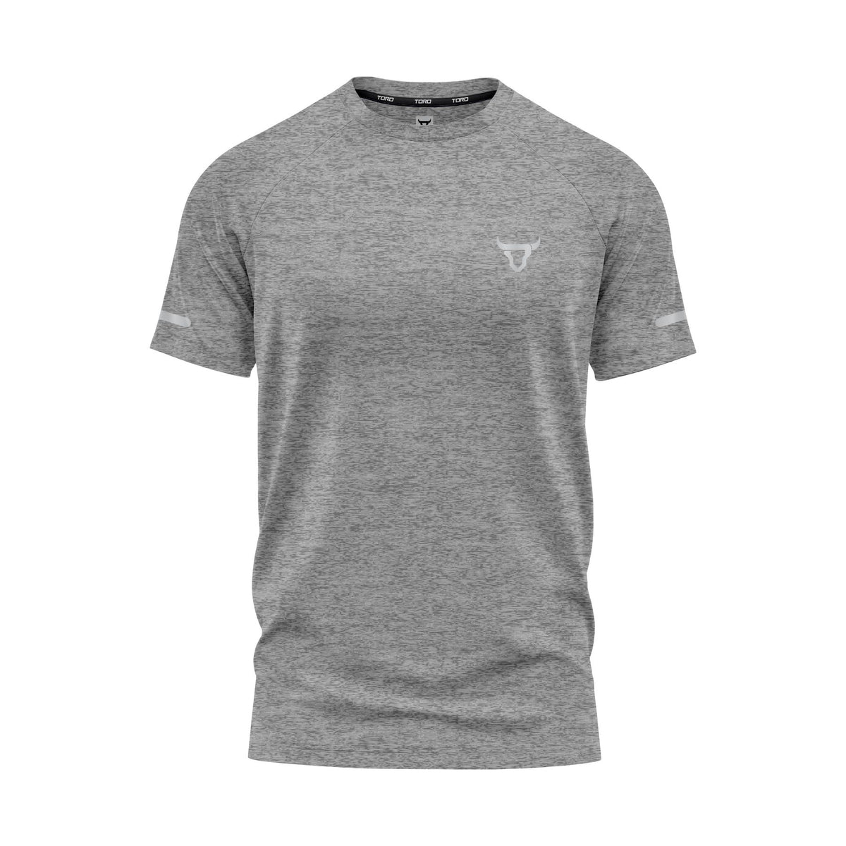 Toro Activa Men Short Sleeve T-Shirts Workout Sea Grey