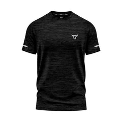 Toro Activa Men Short Sleeve T-Shirts Workout Melange Black