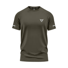 Toro Activa Men Short Sleeve T-Shirts Workout Olive Green