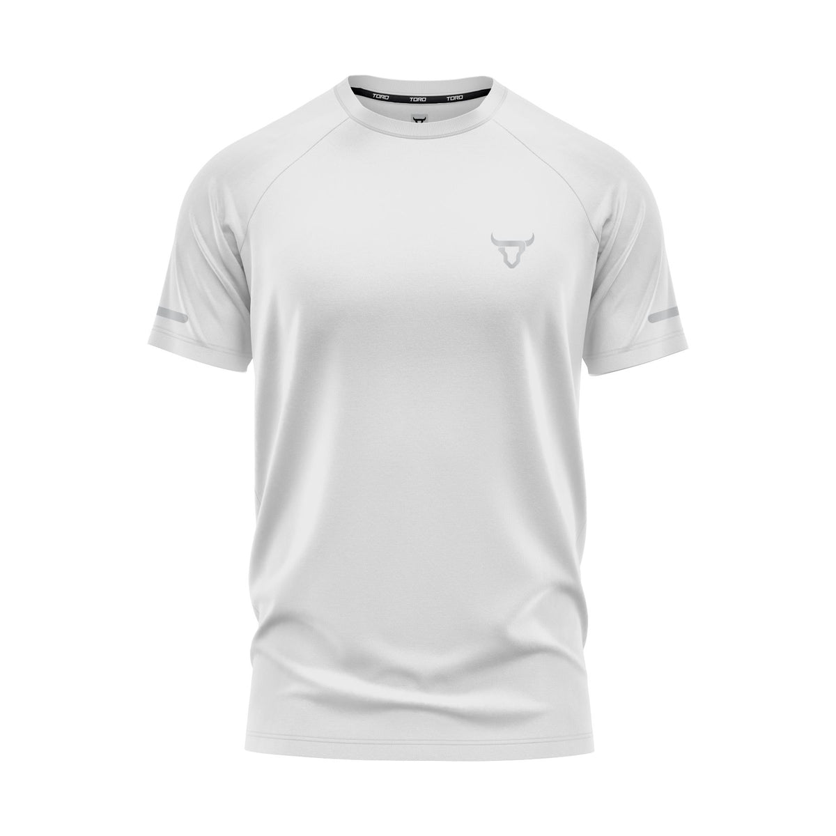 Toro Activa Men Short Sleeve T-Shirts Workout White