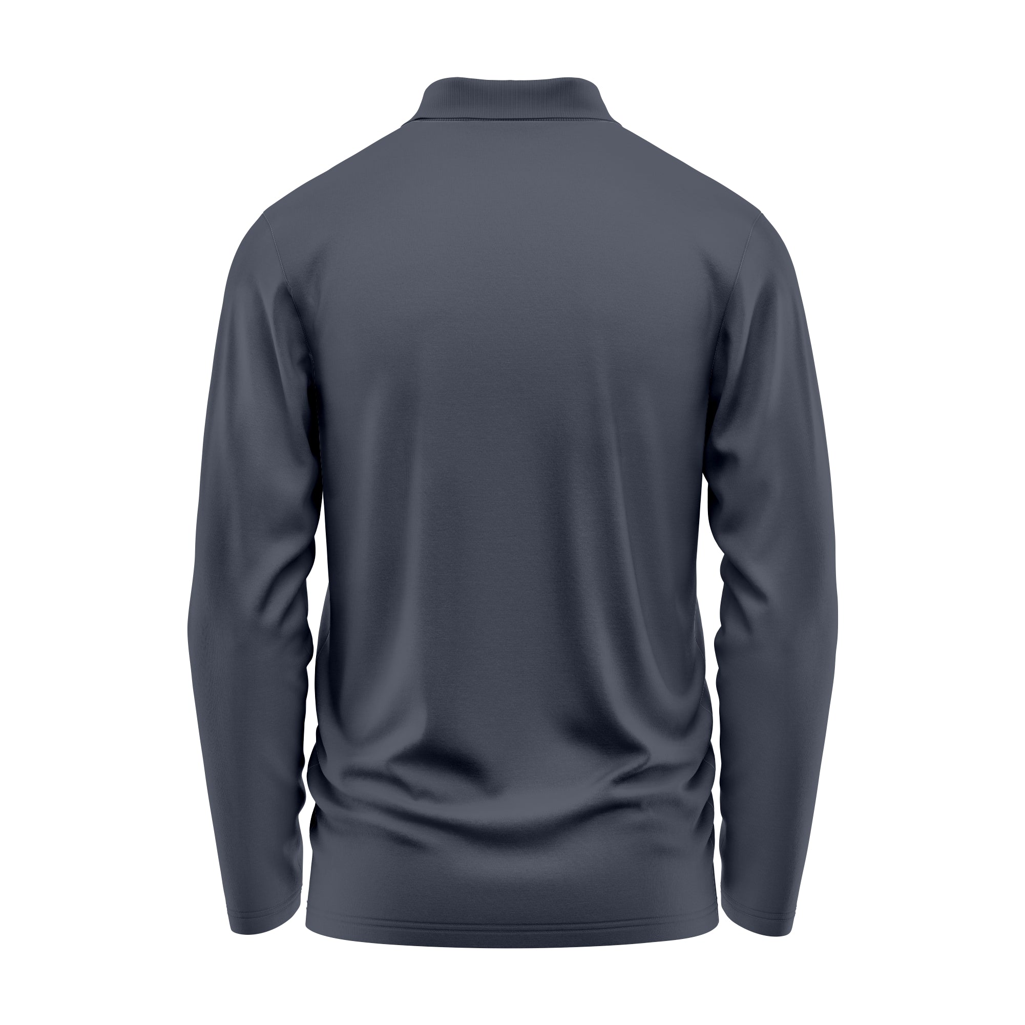 Toro Activa Mens Full Sleeve Polo Shirt Grey