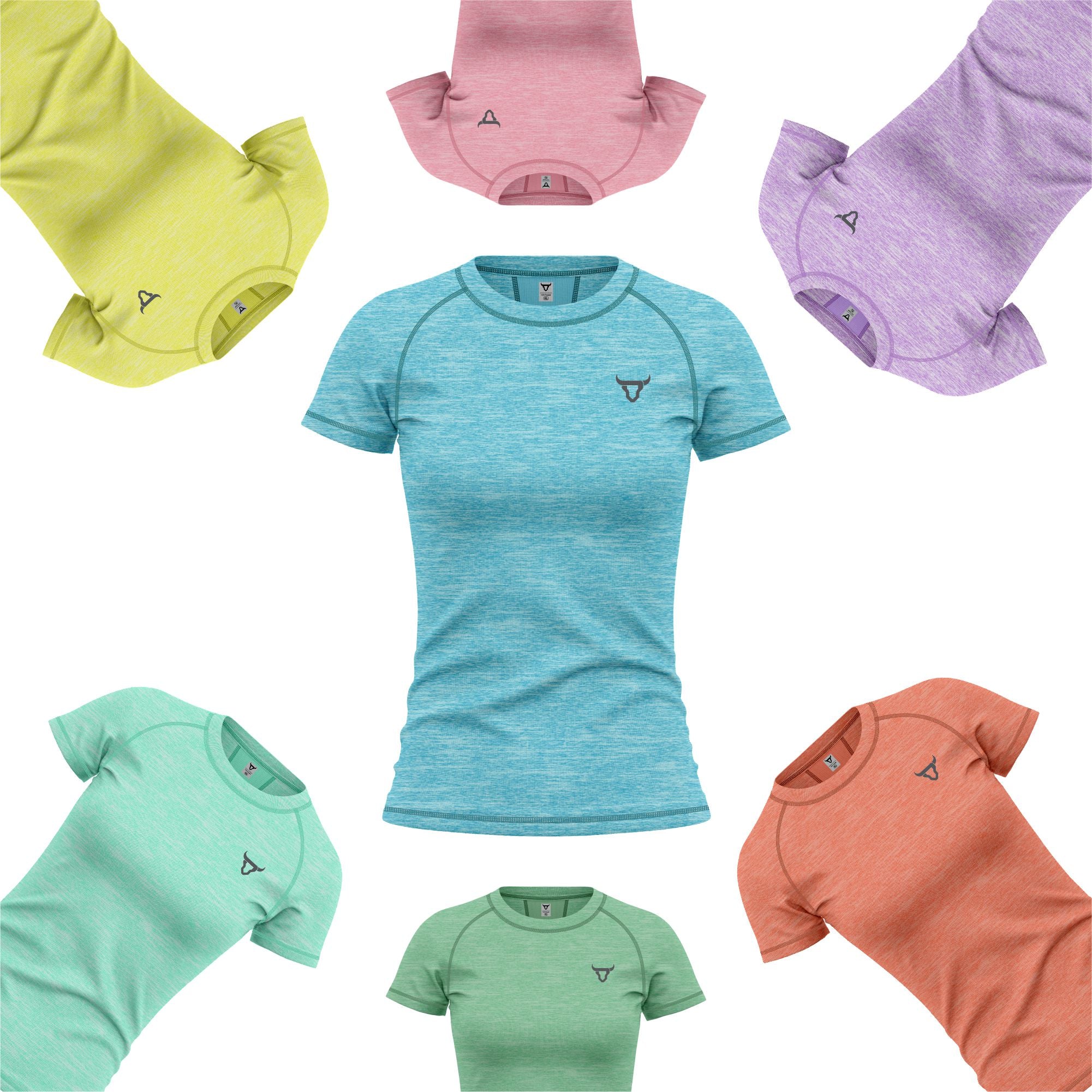 Toro Activa Women's Dry-Fit Melange Raglan Tee TORO ACTIVA
