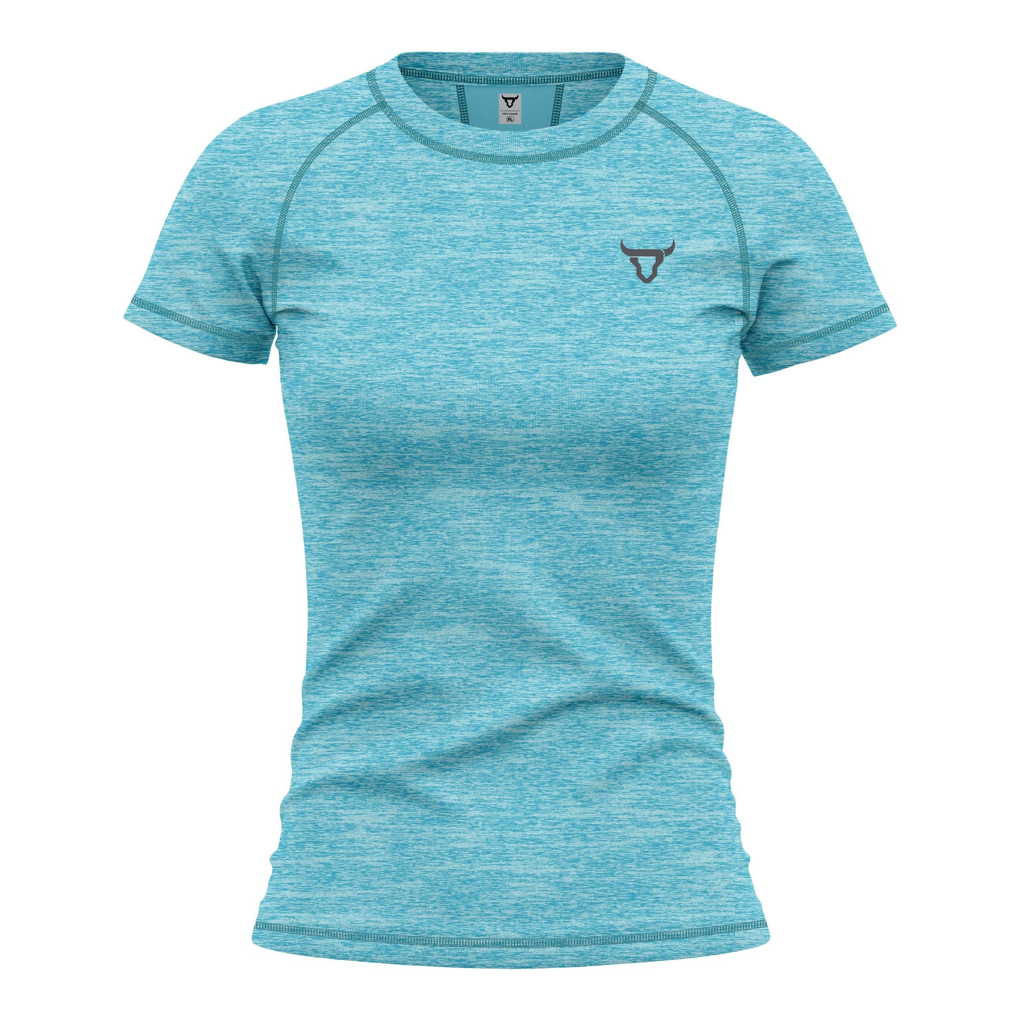 Toro Activa Women's Dry-Fit Melange Raglan Tee Blue TORO ACTIVA