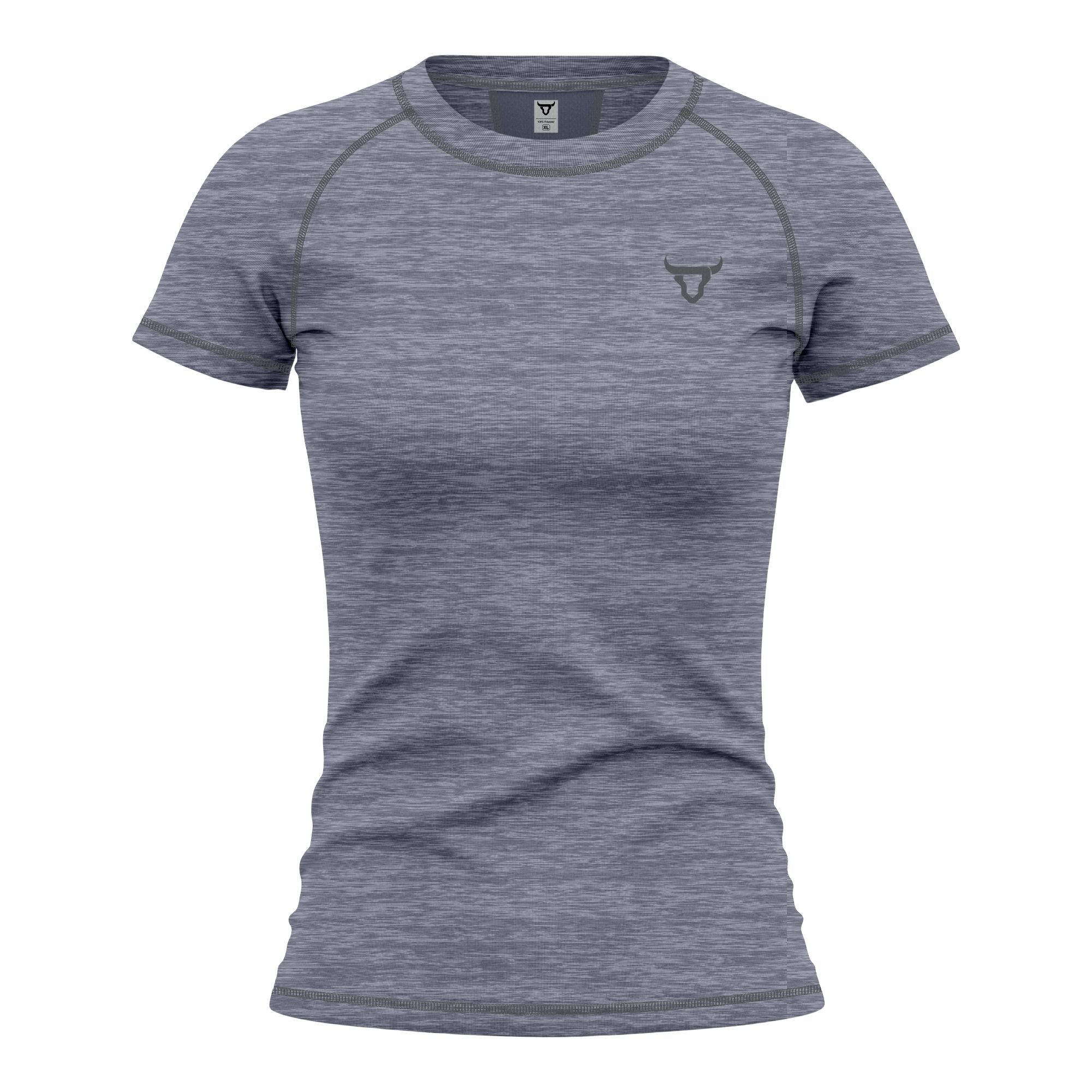 Toro Activa Women's Dry-Fit Melange Raglan Tee Grey TORO ACTIVA