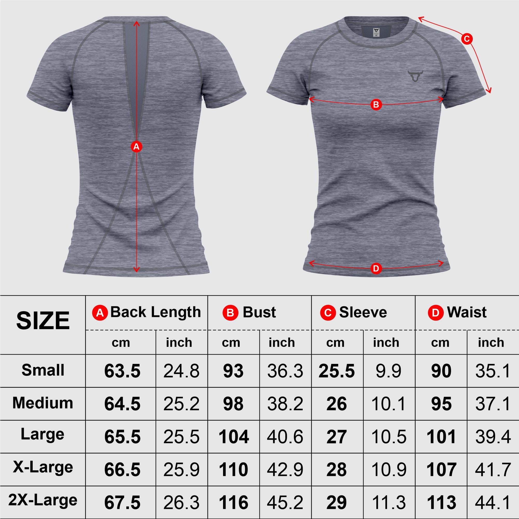 Toro Activa Women's Dry-Fit Melange Raglan Tee TORO ACTIVA