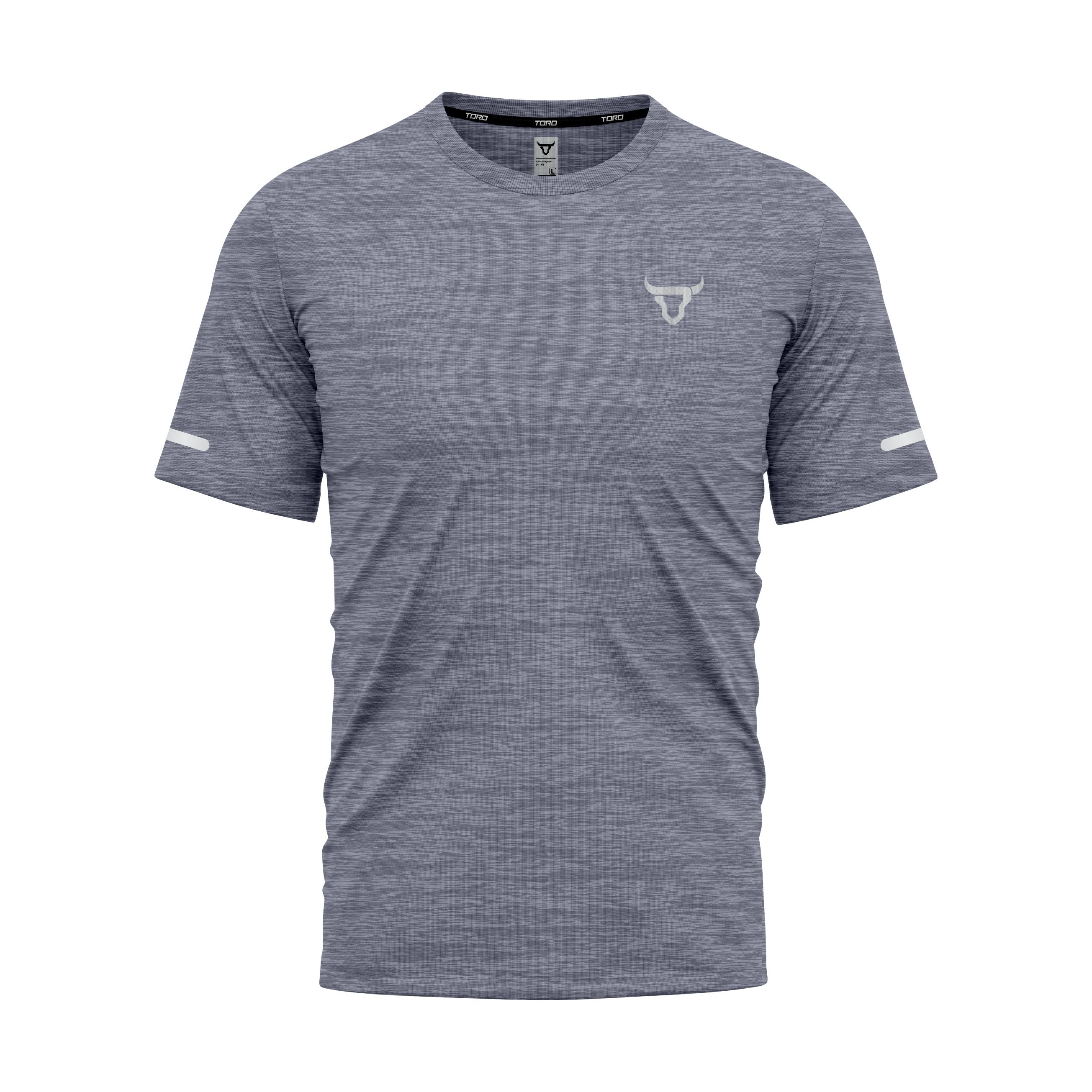 Toro Activa Kids Melange CoreDry T-Shirt Grey TORO ACTIVA