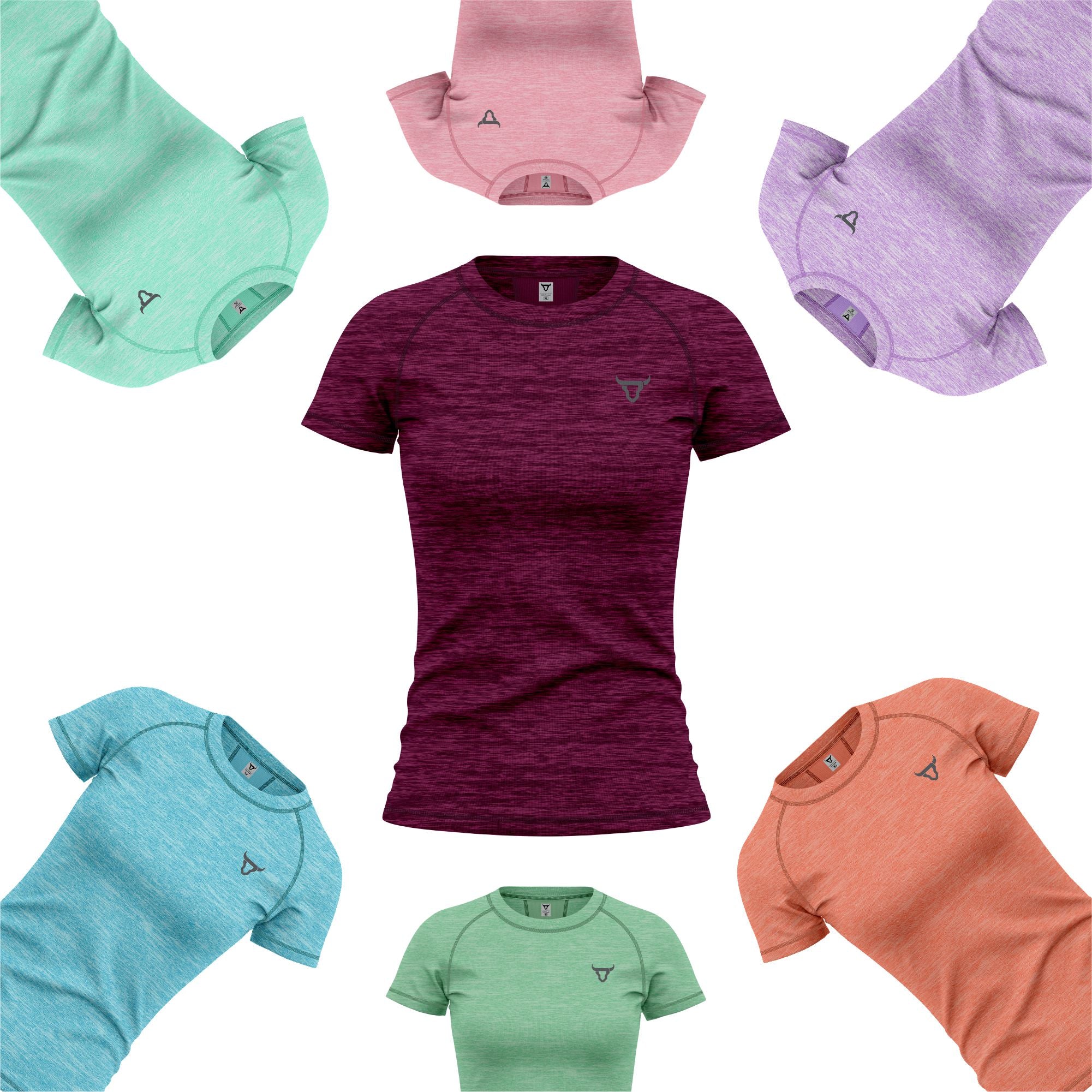 Toro Activa Women's Dry-Fit Melange Raglan Tee TORO ACTIVA