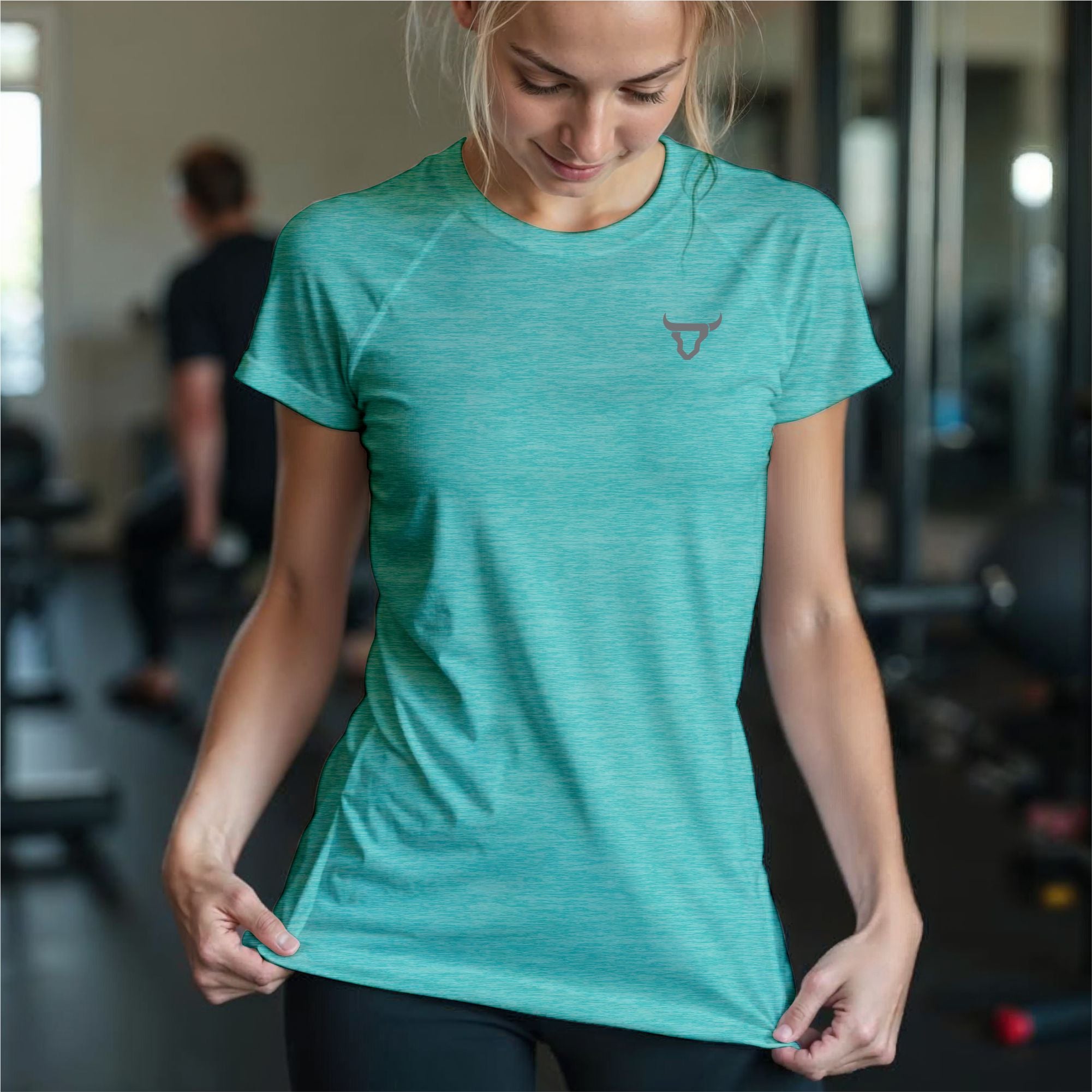 Toro Activa Women Classic Melange Tshirt Sky