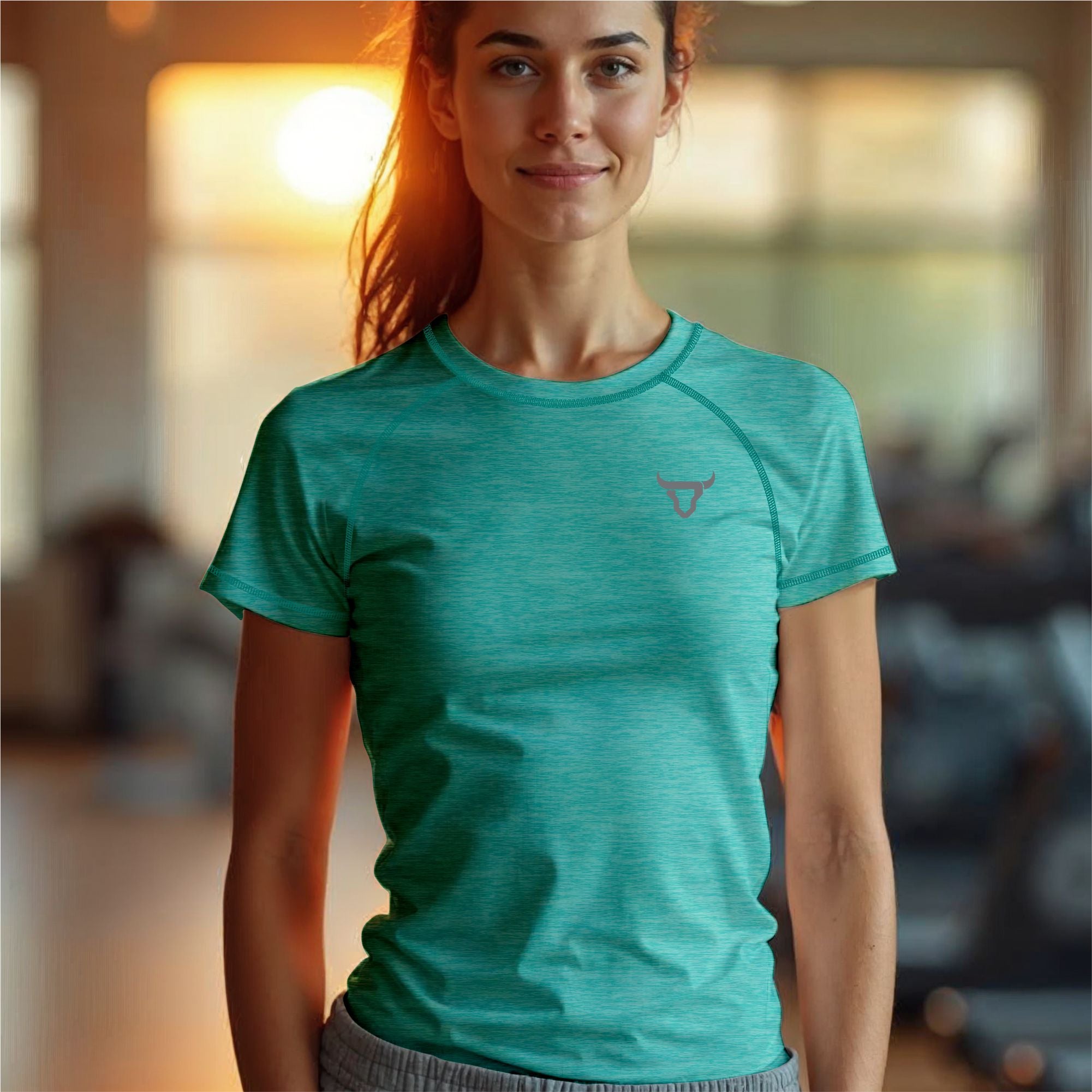 Toro Activa Women Classic Melange Tshirt Sky