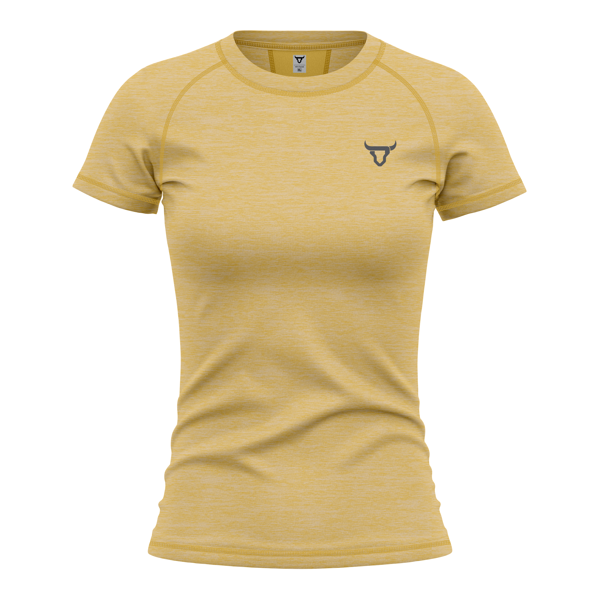 Toro Activa Women's Dry-Fit Melange Raglan Tee Yellow TORO ACTIVA