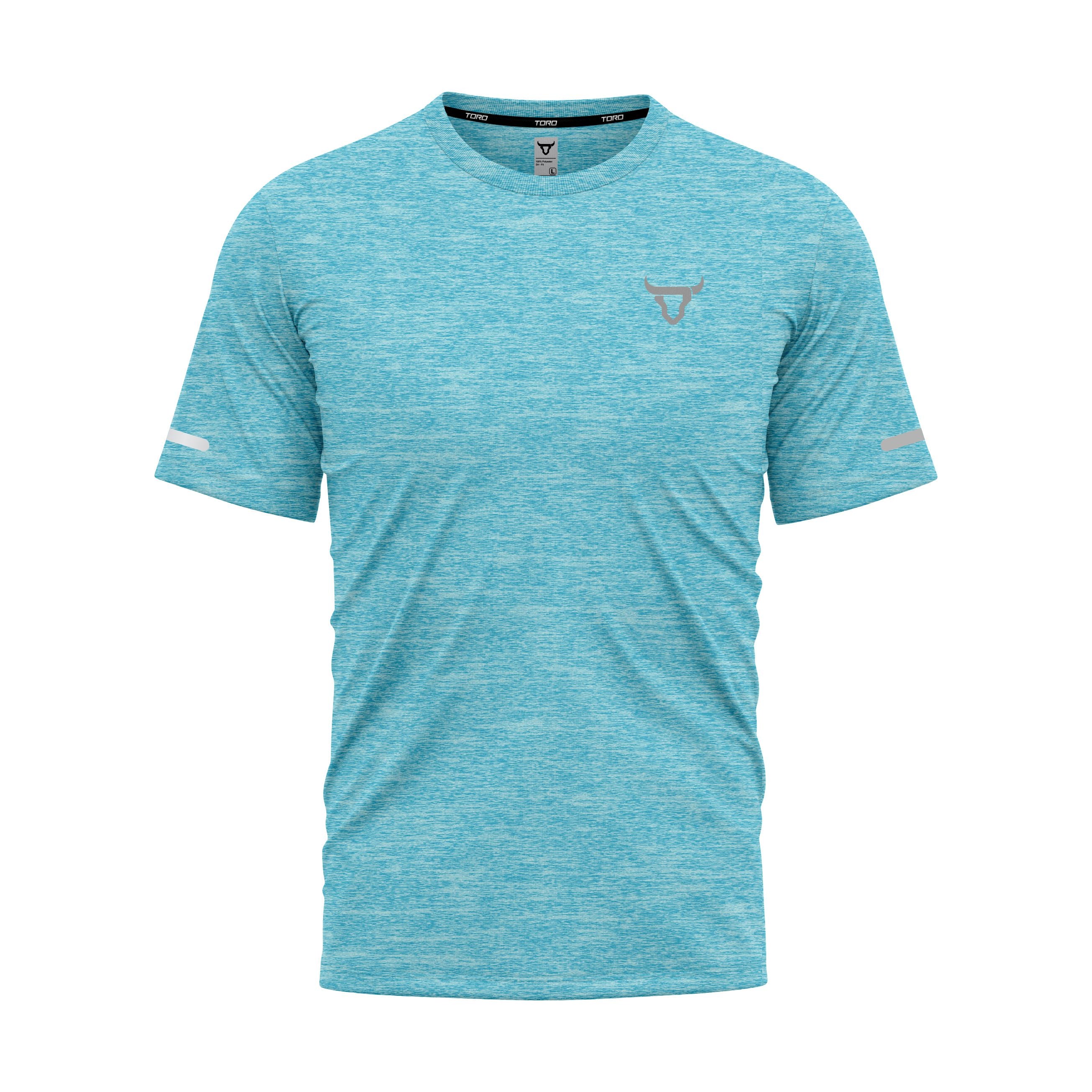 Toro Activa Kids Melange CoreDry T-Shirt light Blue TORO ACTIVA