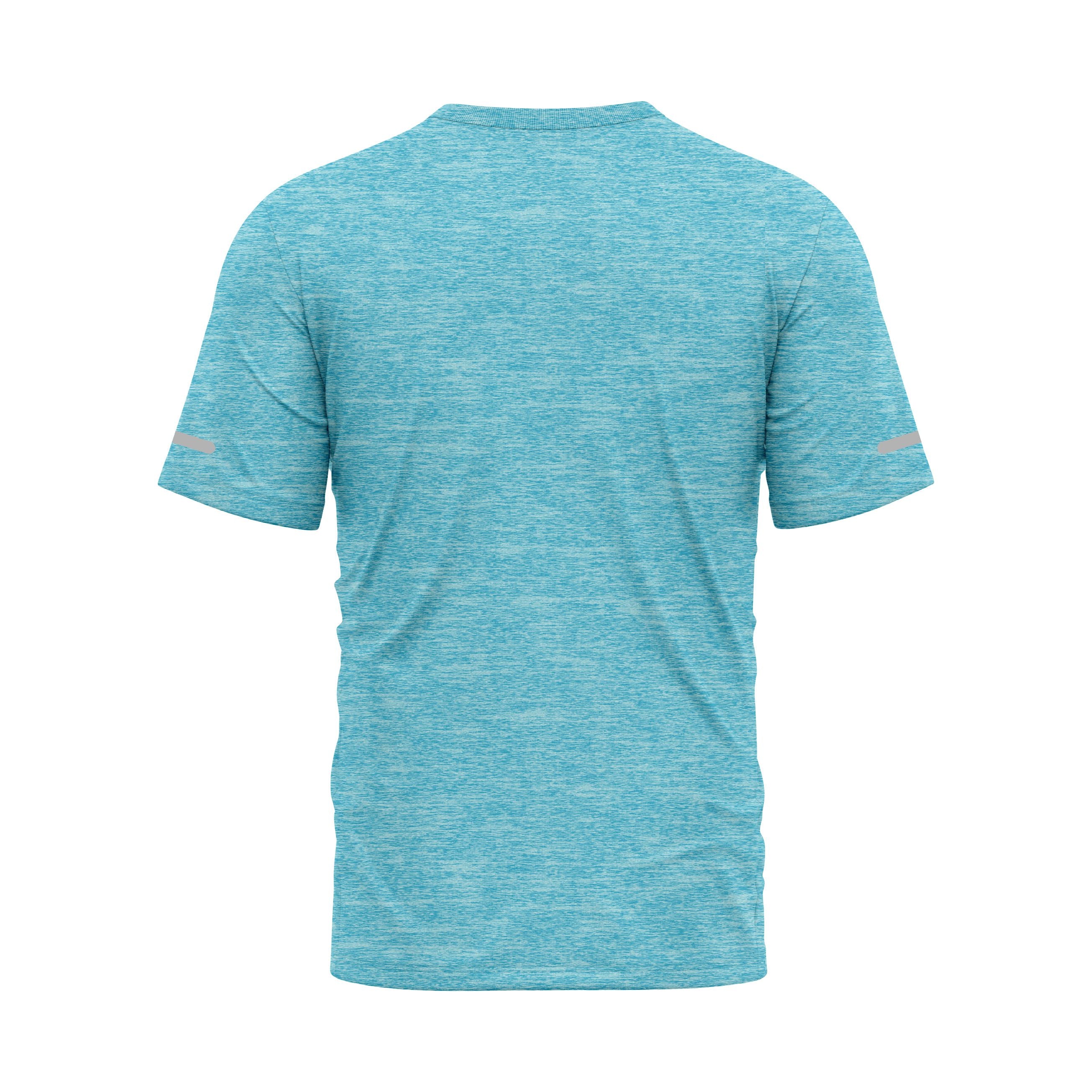 Toro Activa Kids  Short Sleeve Dry-fit Shirt Melange Blue