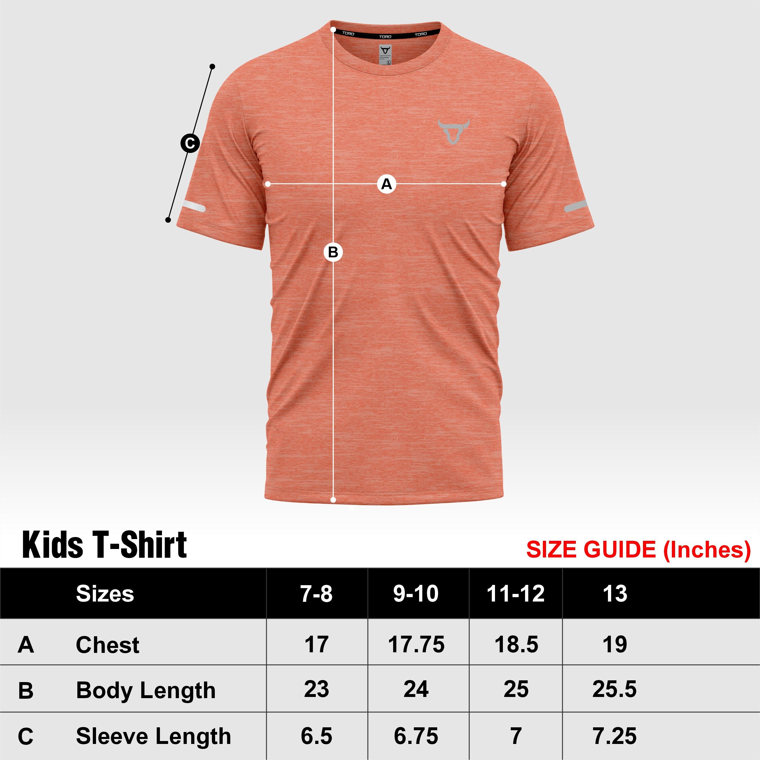 Toro Activa Kids Melange CoreDry T-Shirt TORO ACTIVA