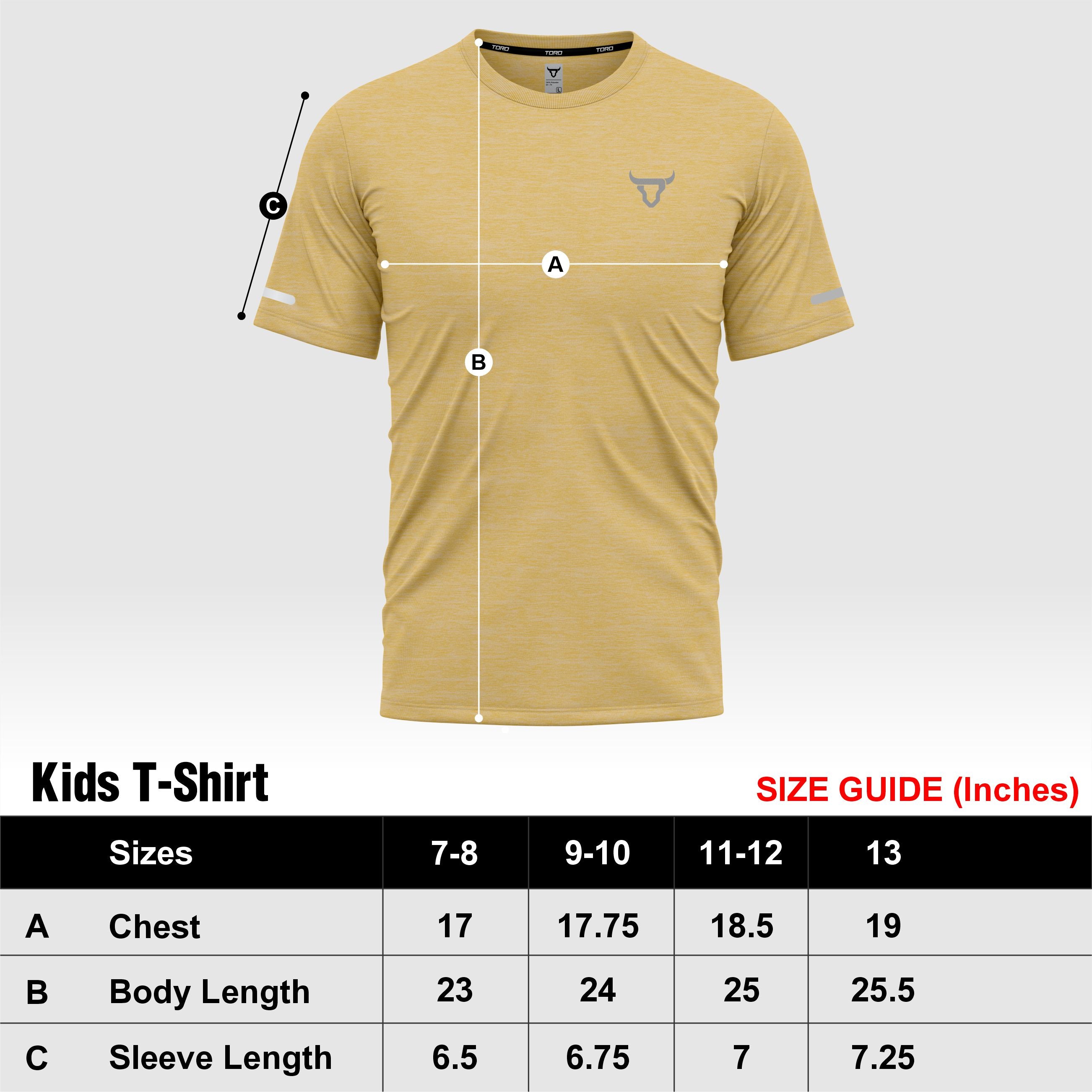 Toro Activa Kids Melange CoreDry T-Shirt TORO ACTIVA