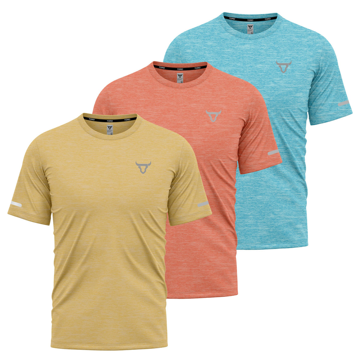Toro Activa Kids  Short Sleeve Dry-fit Shirt Set of 3