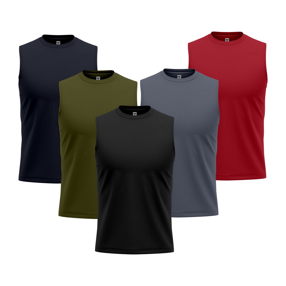 Toro Activa Running Tank Top Set of 5 Bodybuilding Vests