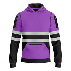 Toro Activa Hi-Vis Fleece Pullover Hoodie 1006 Kids Purple/Black TORO ACTIVA