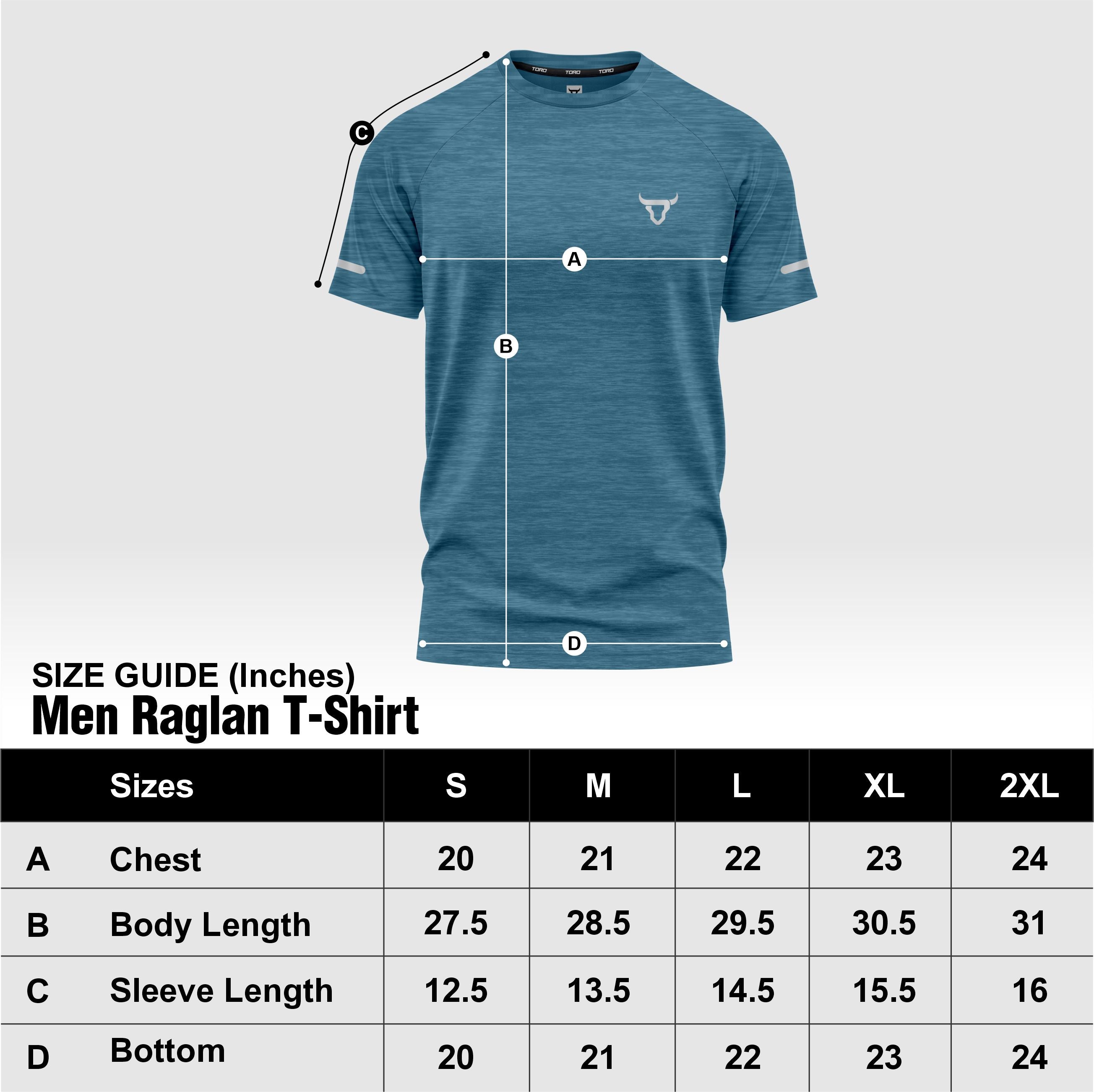 Toro Activa Men Short Sleeve T-Shirts Workout Melange Teal
