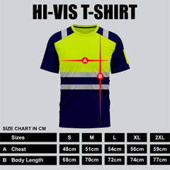 Toro Activa Hi-Vis Workwear TShirt T101 TORO ACTIVA