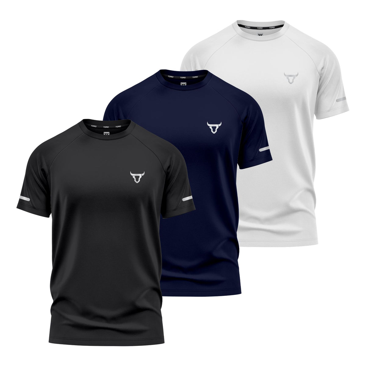 Toro Activa Men Short Sleeve T-Shirts Set of 3