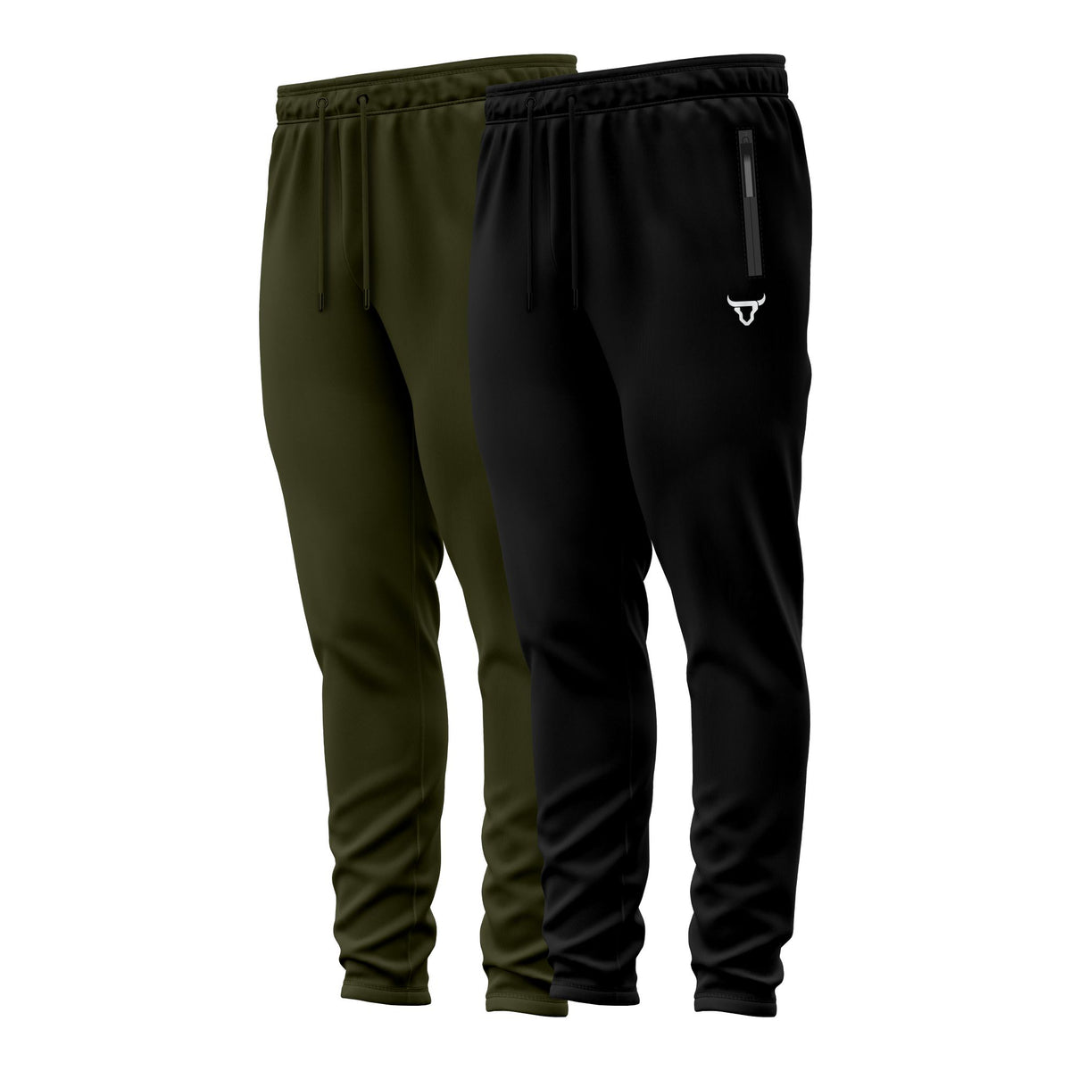 Toro Activa Mens Fleece Joggers - Black/Olive TORO ACTIVA