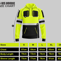 Toro activa Essential Hi-Vis Fleece Hoodie 2 TORO ACTIVA