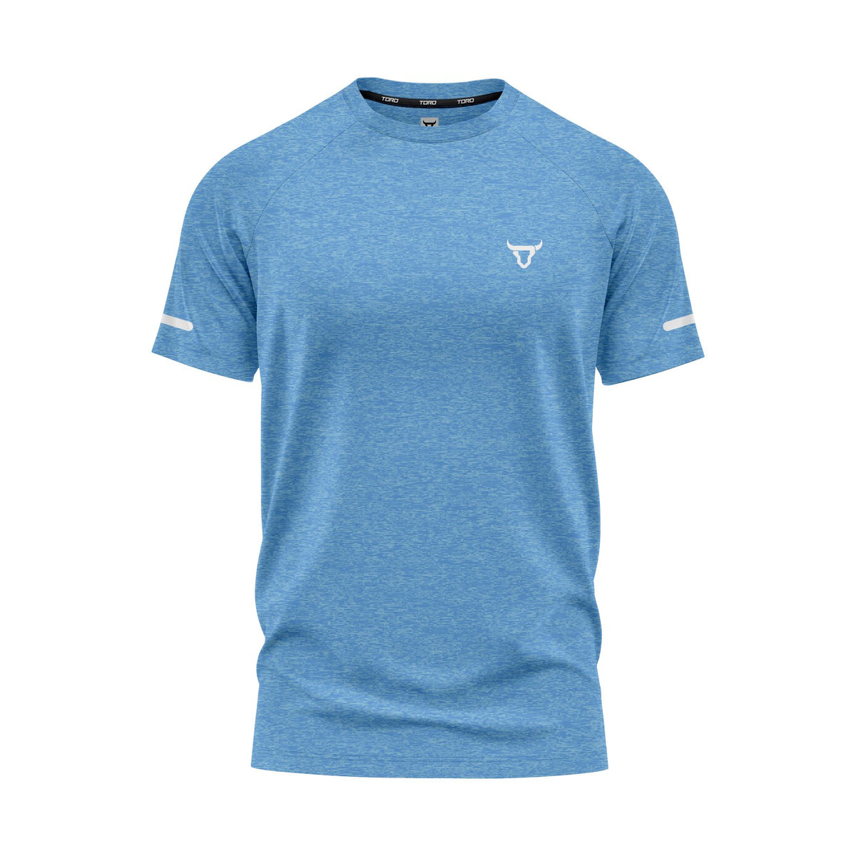 Toro Activa Men Short Sleeve T-Shirts Workout Sea Blue