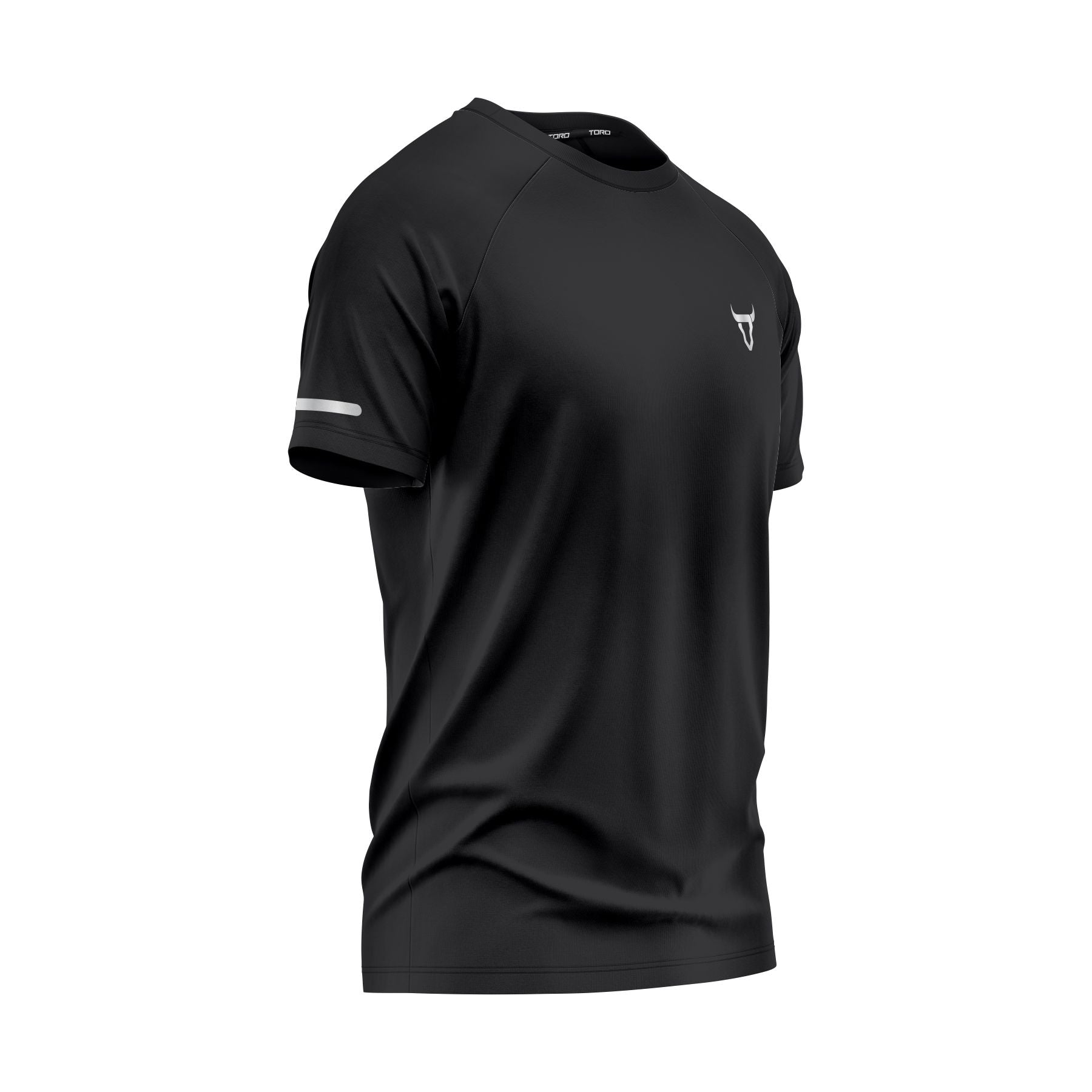 Toro Activa Men Short Sleeve T-Shirts Workout Black