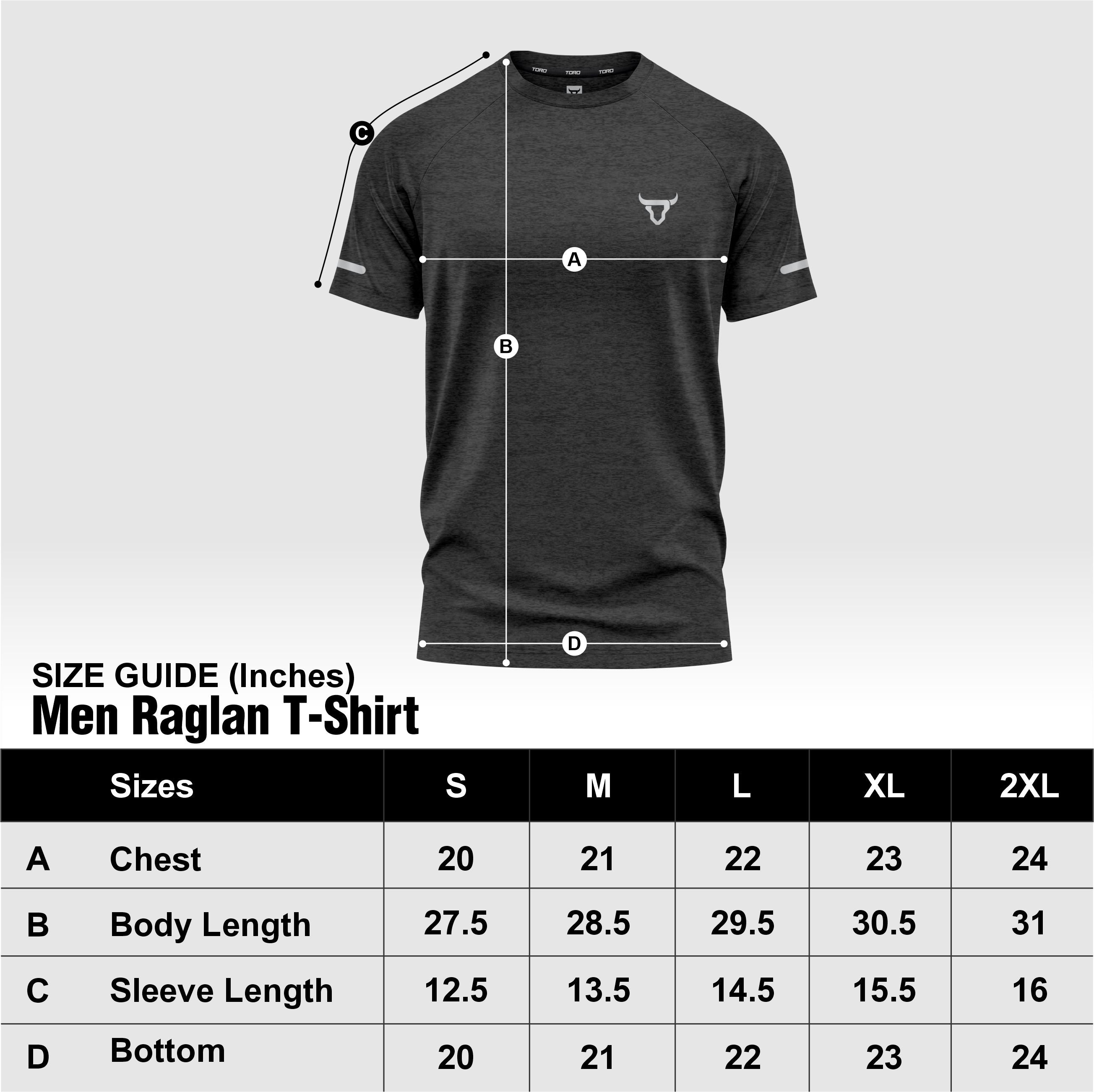 Toro Activa Men Short Sleeve T-Shirts Workout Sea Black