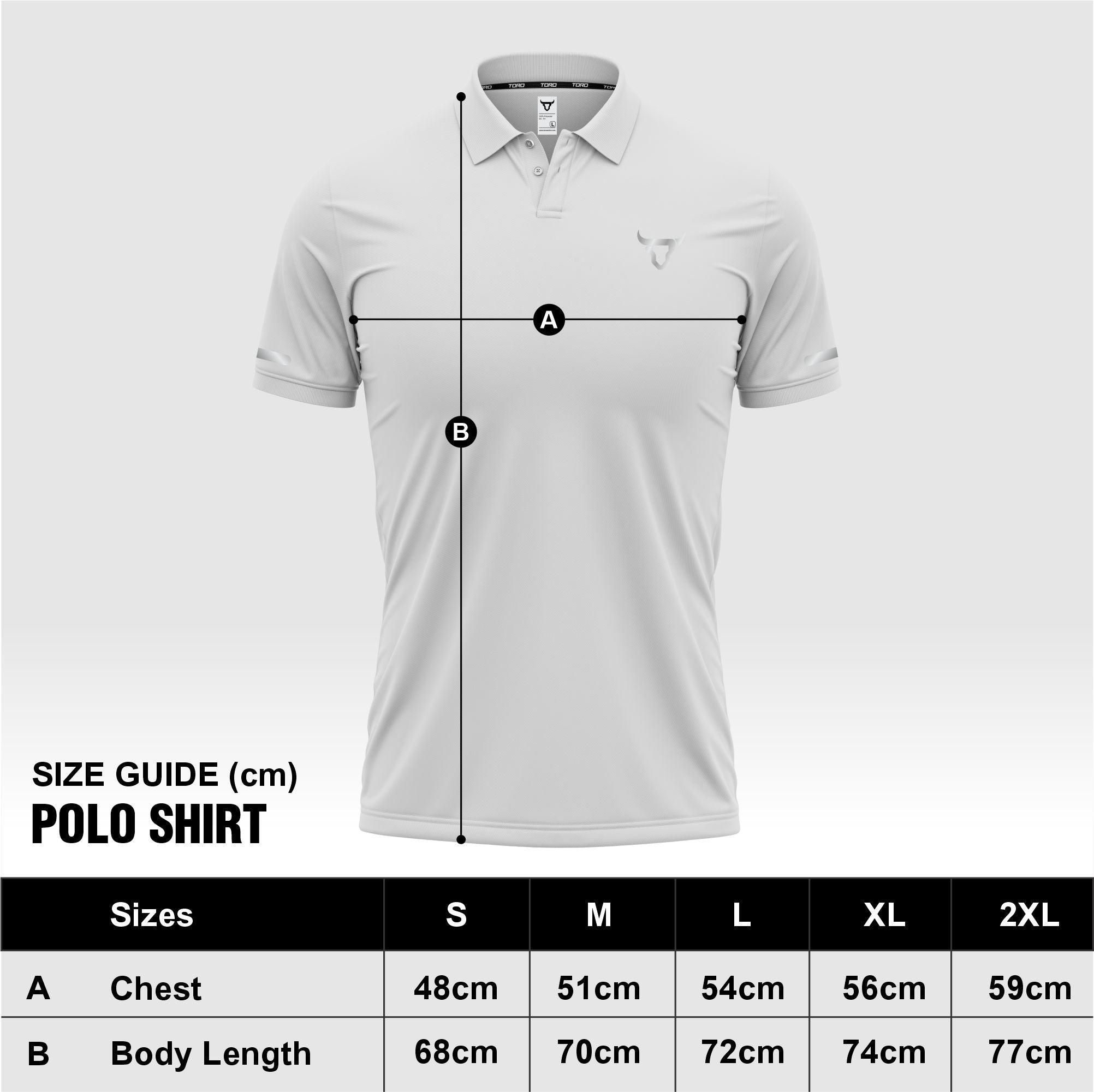 Toro Activa Mens Short Sleeve Polo Shirt White